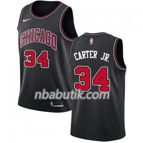 NBA Mænd Trøje Chicago Bulls Wendell Carter Jr 34 Nike Sort Swingman